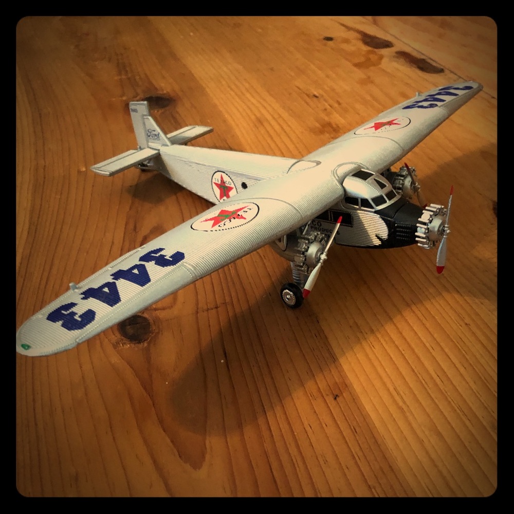 Wings of Texaco Vintage Rare die-cast metal bank